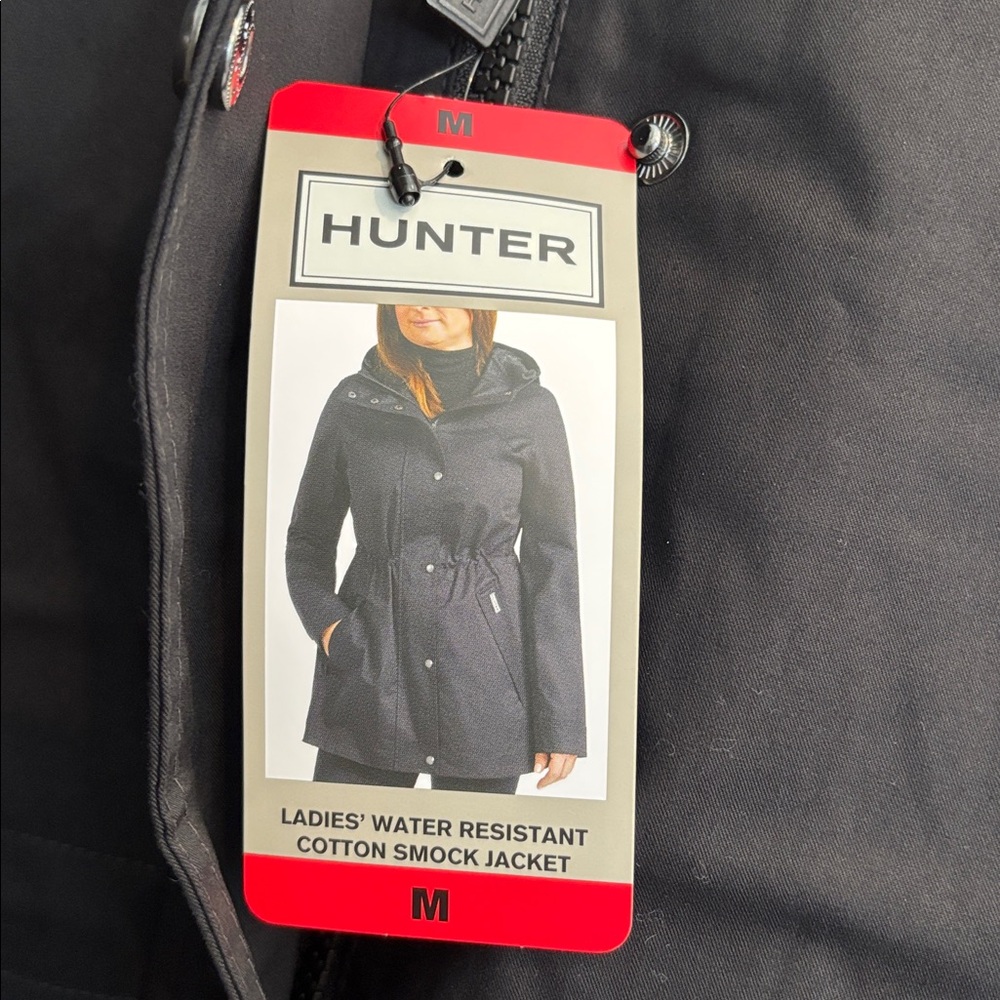Hunter Black Water-Resistant Jacket - Picture 2 of 6